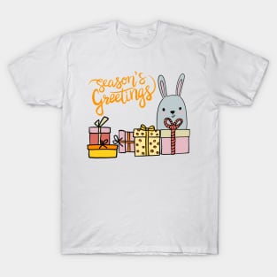 Christmas Rabbit! Season’s Greetings1 T-Shirt